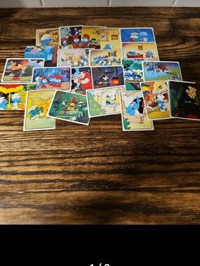 Smurfs panini Sticker lot